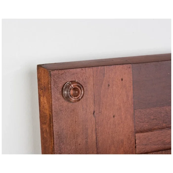1/2 ” Diameter x 5 mm Clear Door Bumpers with Soft, Sound Dampening Durometer – Priced and Sold by Qty of 1 Sheet (sheet equals 200). 1 case equals 25 sheets.