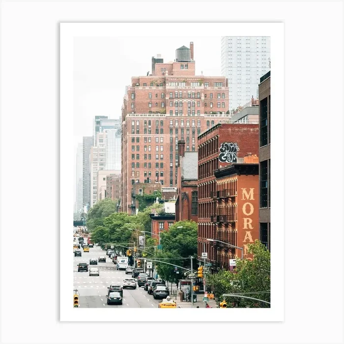 10th Avenue, Chelsea 2 Art Print by Jon Bilous