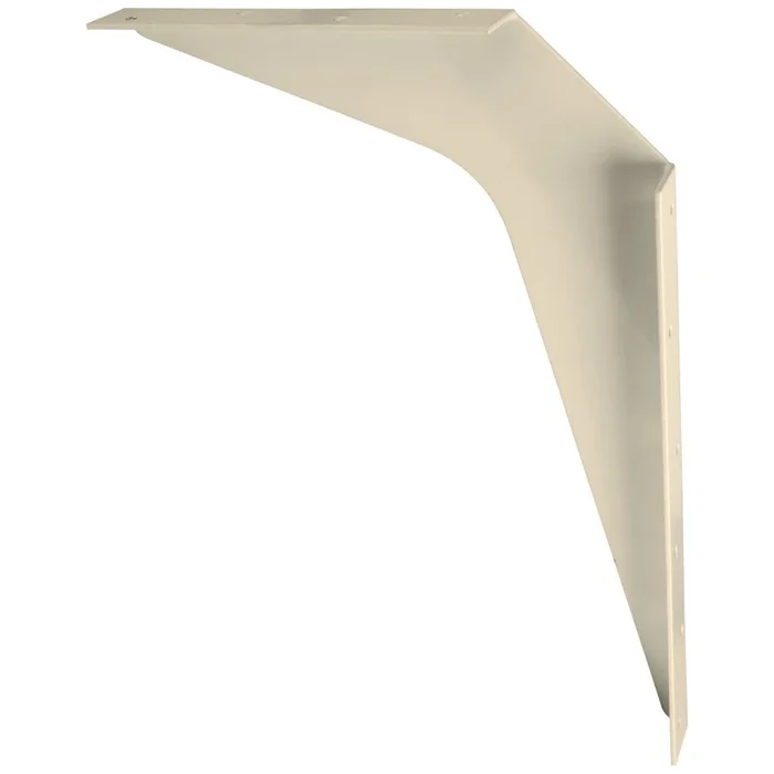 12 ” x 18 ” Almond Workstation Bracket Sold by the Pair