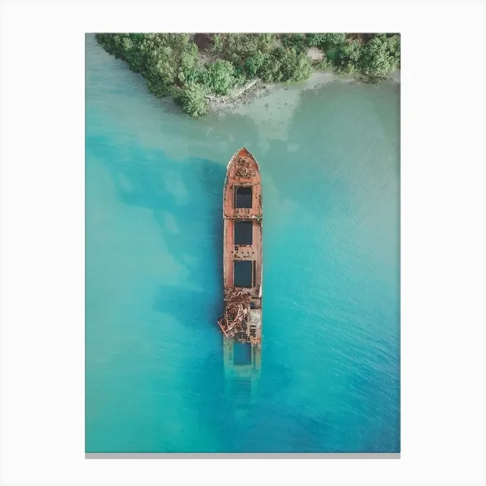 43 Canvas Print by Luke Anthony Gram