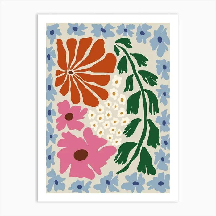 64 Art PrintMA by Miho art studio