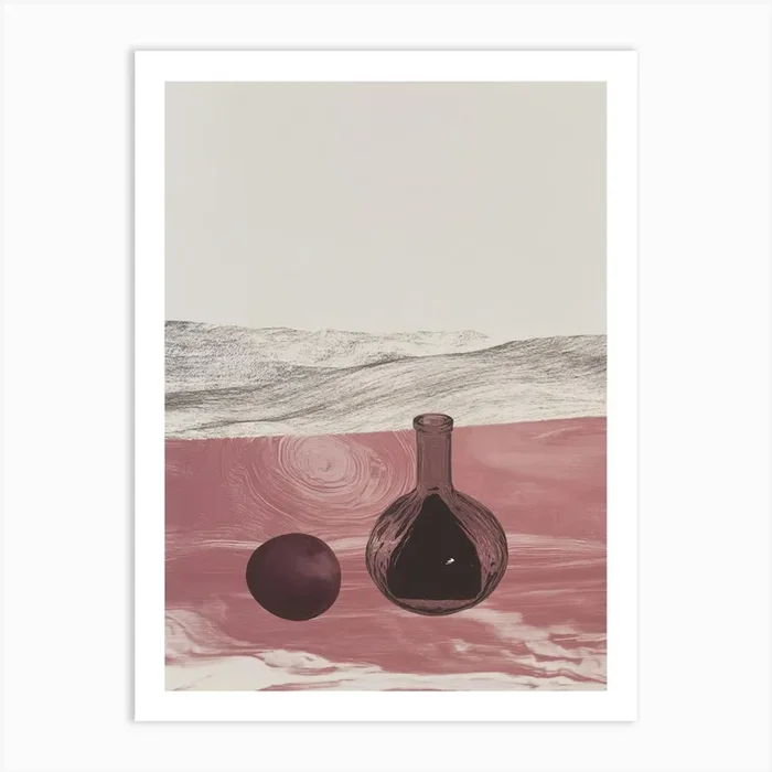 ‘A Glass Of Water’ Art Print by ThatWorksMedia
