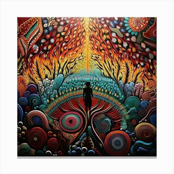 ‘Astral Projection’ Canvas Print by Amanda Moore