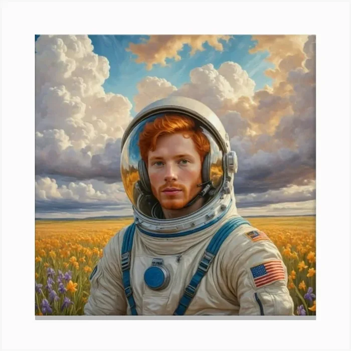 ‘Astronaut’ Canvas Print by nemesis