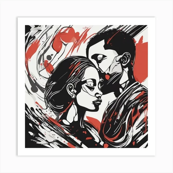 ‘Love’ Art PrintDC by Drawing Conclusions