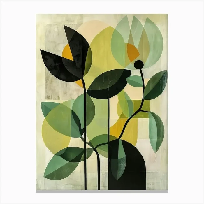 ‘Plants’ Canvas Print by Amanda Moore