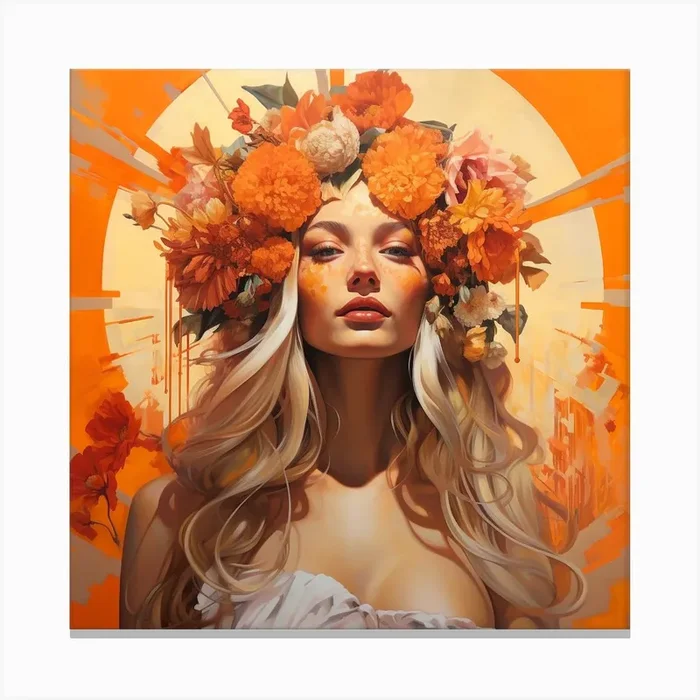 ‘Sunshine’ Canvas Print by PaigeDesigns