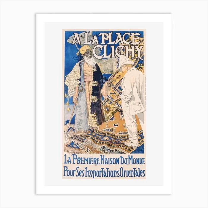 A La Place Clichy Art PrintVP by Vintage Print and Poster Collection