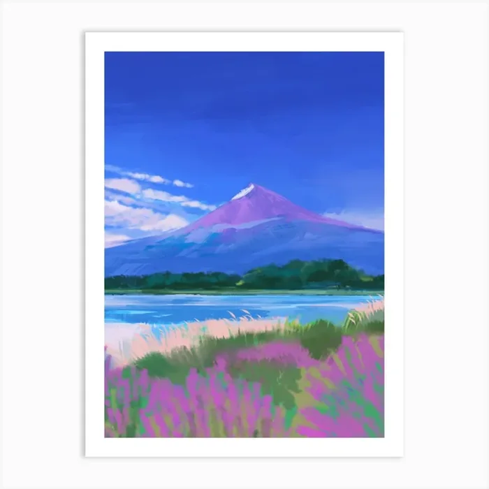 A Mountain Art Print by Dreamer
