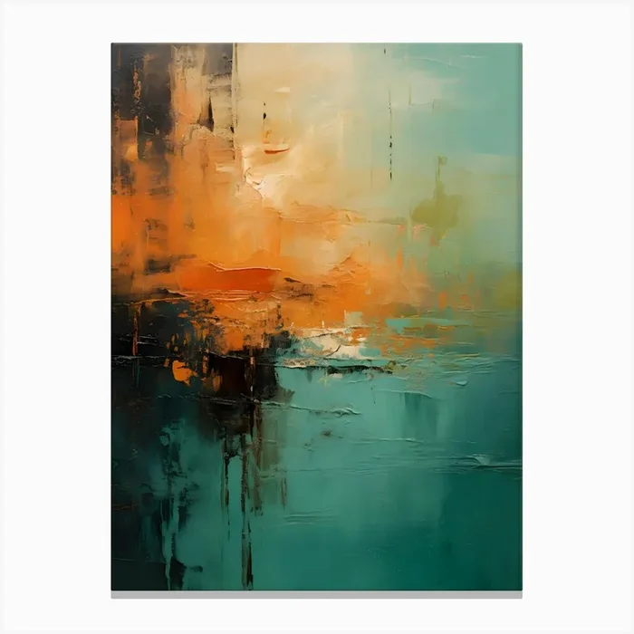 Abstract – Abstract Painting Canvas Print by DigitalDoodle