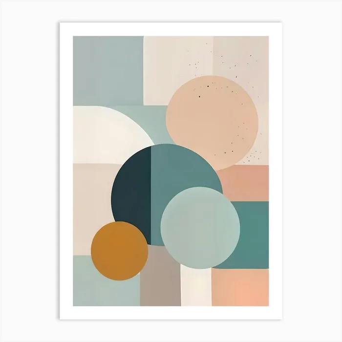 Abstract Abstract Painting Art PrintC by Clofura