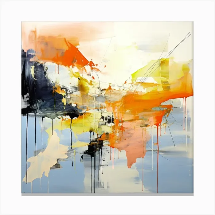 Abstract Odyssey Canvas Print by Gutyz Designs