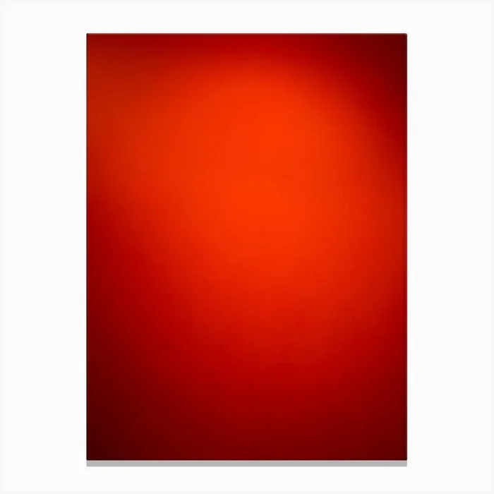 Abstract Orange Canvas Print by Manuela
