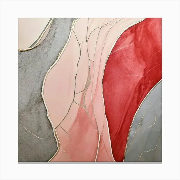 Abstract Painting 14 Canvas Print by Iryna Trotsiuk