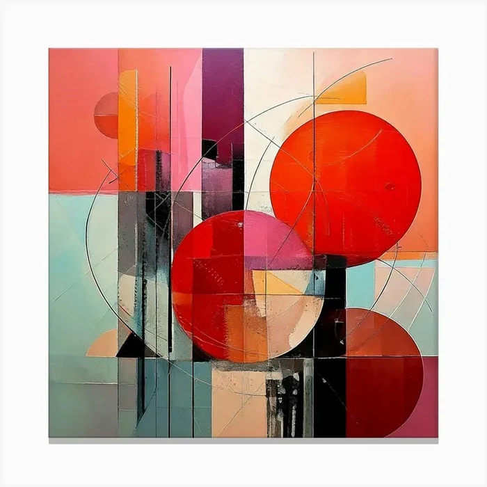 Abstract Painting 2 Canvas Print by Iryna Trotsiuk