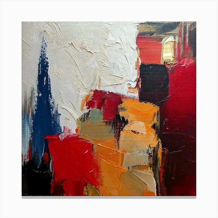 Abstract Painting 3 Canvas Print by Iryna Trotsiuk