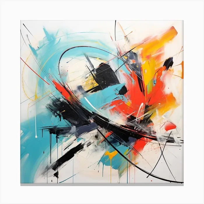 Abstract Painting Canvas Print4 by 4rtistic