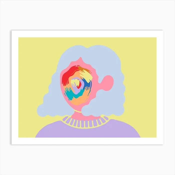 Abstracta Art Print by Gerhard Assini