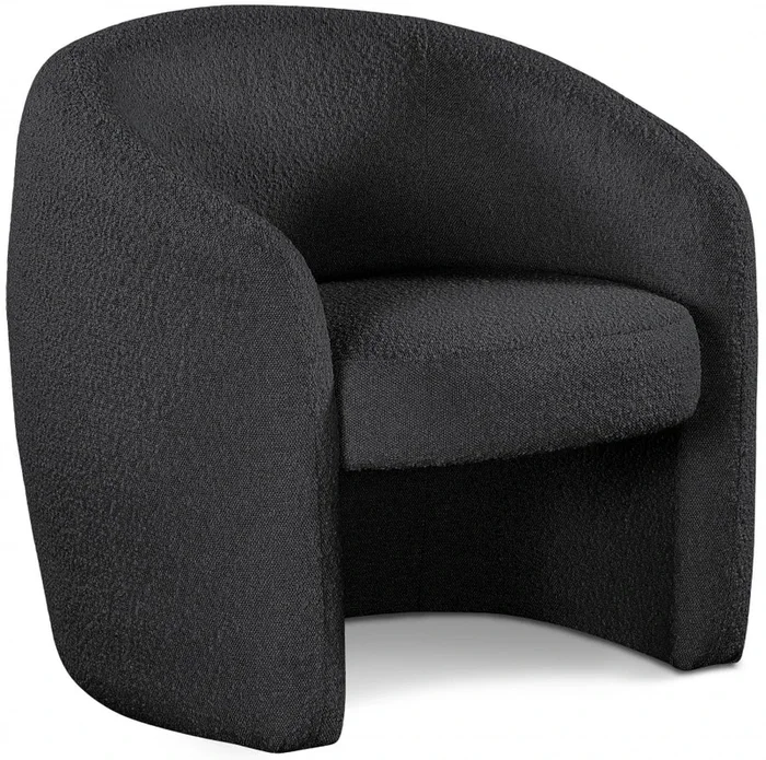 Acadia Boucle Fabric Upholstered Accent Chair