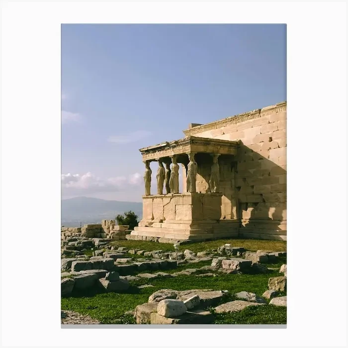 Acropolis Canvas PrintK by Khoudairamus