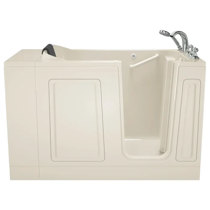 Acrylic Luxury Series 30 x 51 -Inch Walk-in Tub With Soaker System – Right-Hand Drain With Faucet
