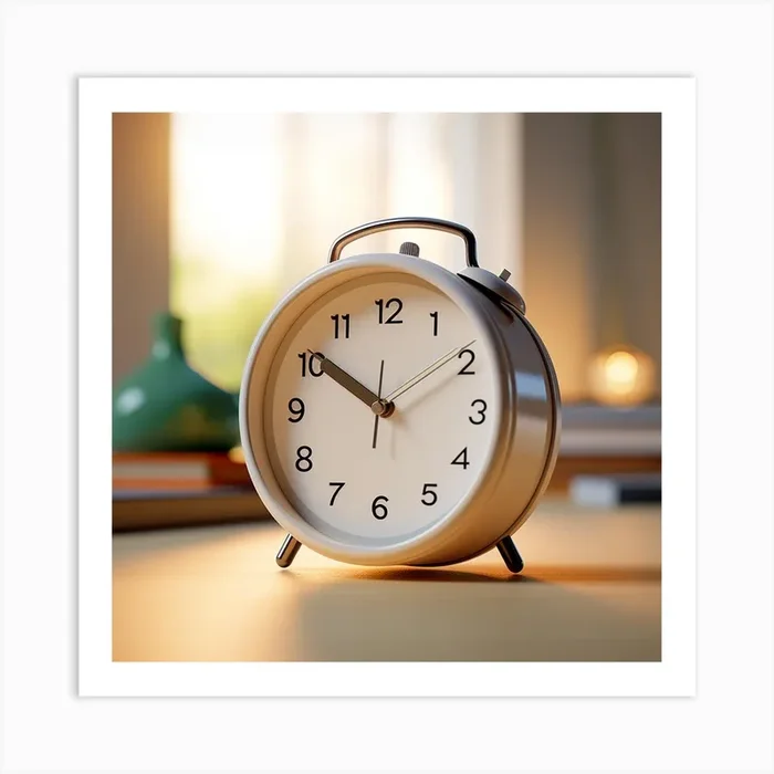Alarm Clock Art Print by PaigeDesigns