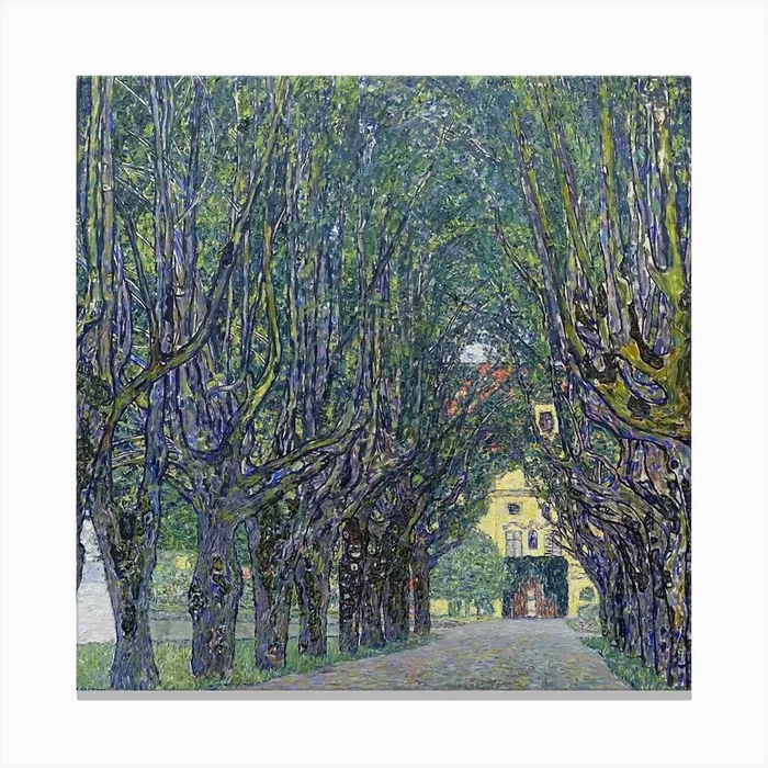 Allee At Schloss Kammer (1910), Gustav Klimt Canvas Print by Fy! Classic Art Prints and Posters
