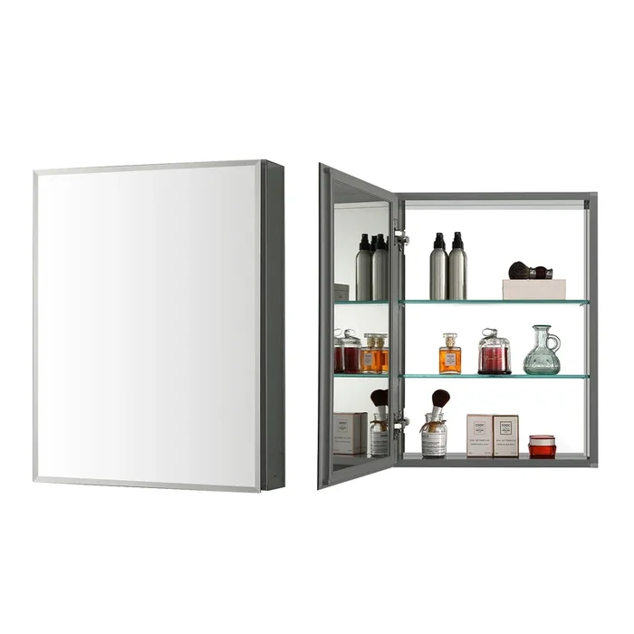 Aluminum Medicine Cabinet with Mirror – MC8 2026