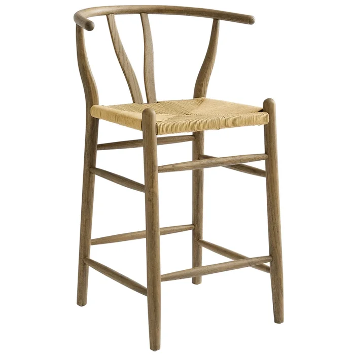 Amish Wood Counter Stool
