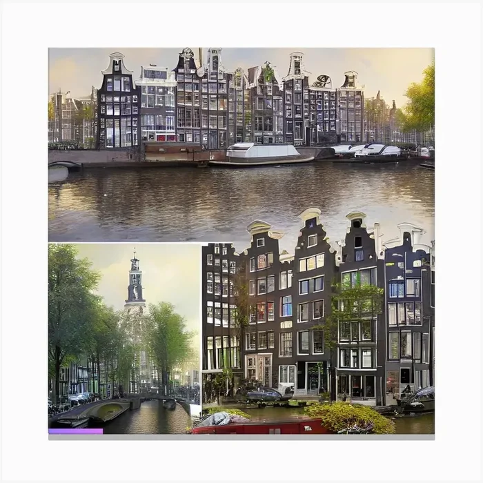 Amsterdam 1 Canvas Print by Karlous