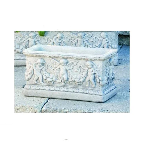 Angel Box Garden Planter Cement