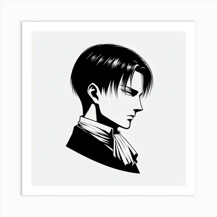 Anime Character Portrait Art Print by Amri@rt