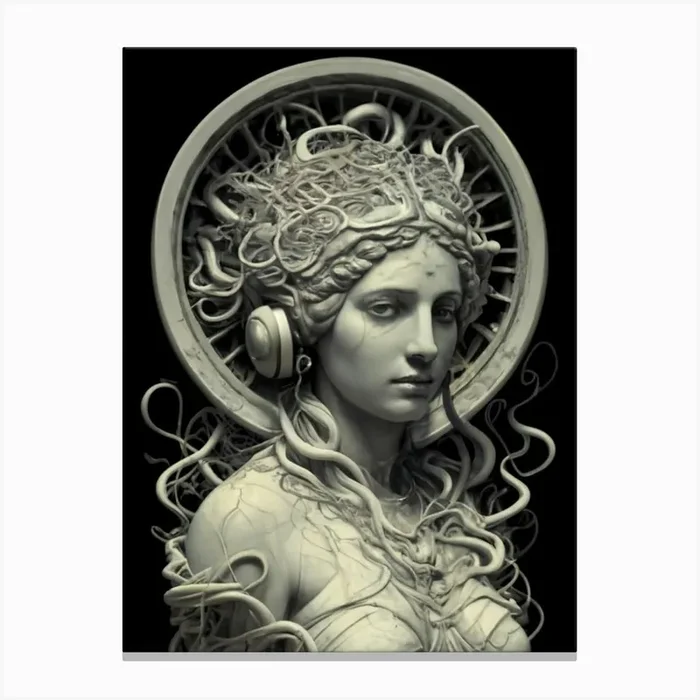 Aphrodite 2 Canvas Print by FOX & JAY