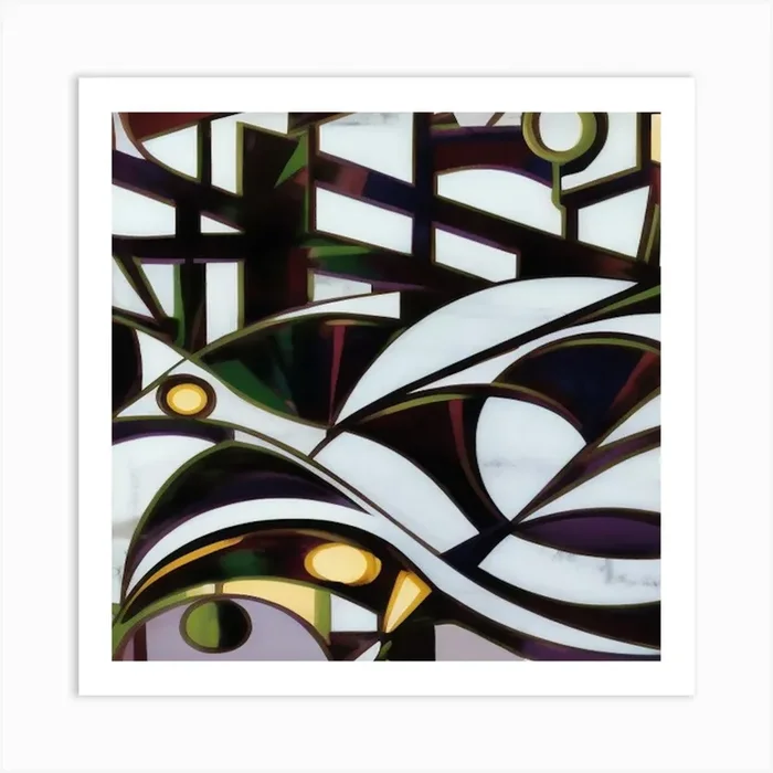 Art Deco #23 Art PrintGP by Getto Picasso