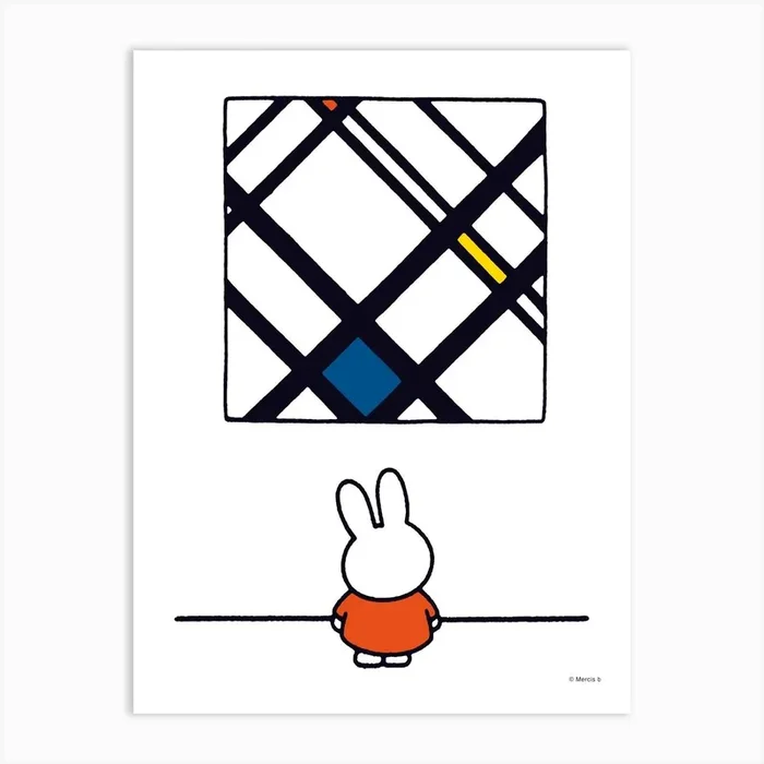 Art Gallery Art Print by Miffy Art Prints and Posters