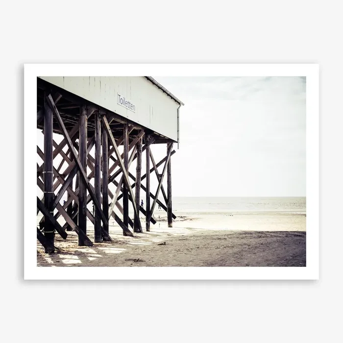 At the Beach 6 Art Print by Florian Schleinig