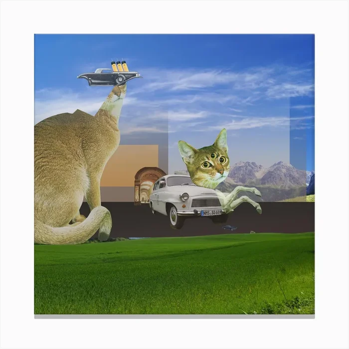 Atmosphere · KatzenJammer 2 Canvas Print by Marko Koeppe