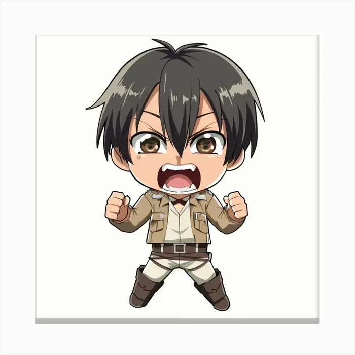 Attack On Titan 4 Canvas Print by Amri@rt