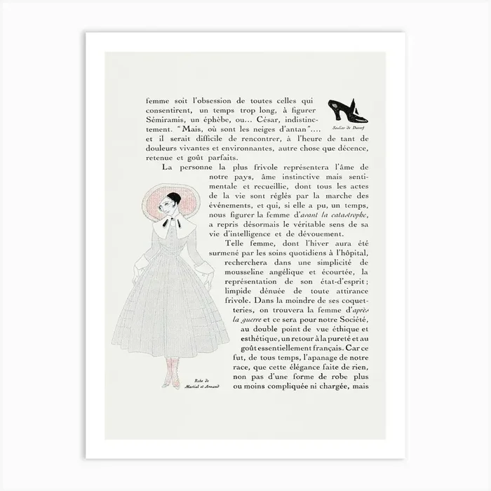Autours Simples (1915), 2, George Barbier Art Print by Fy! Classic Art Prints and Posters