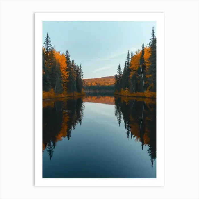 Autumn Forest Art Print by AnikArts