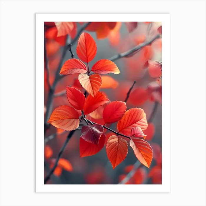 Autumn Leaves 3 Art Print by AnikArts
