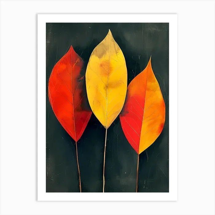 Autumn Leaves 6 Art Print by AnikArts