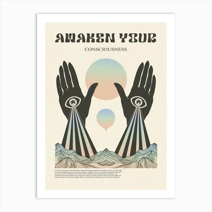 Awaken Fy Std Art Print by Inktally