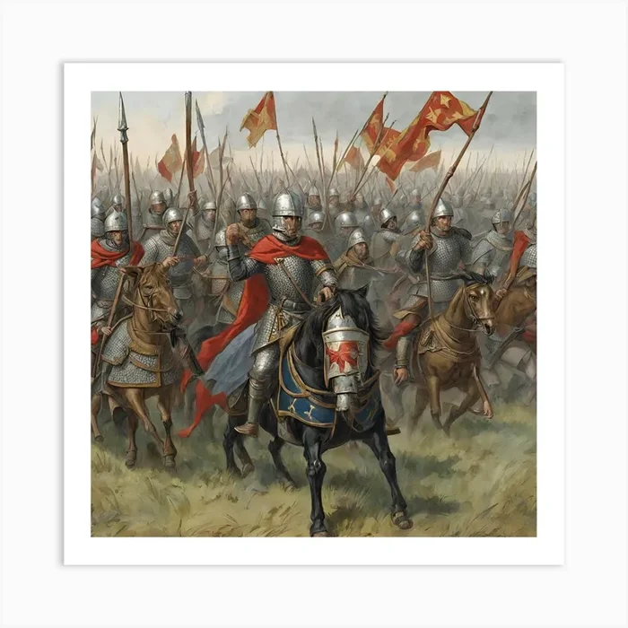 Battle Of London Art Print by HaithemSoftThreads