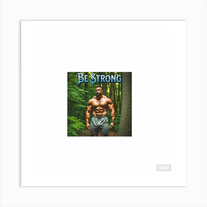 Be Strong Art Print by uroabdo