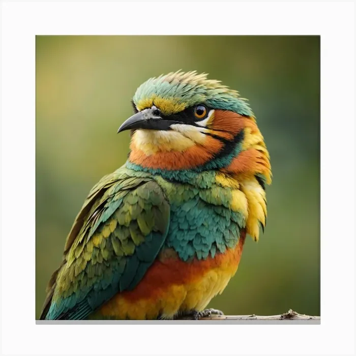 Bee Eater Stock Videos & Royalty-Free Footage Canvas Print by IDEA wall art