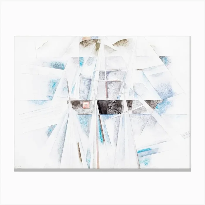 Bermuda No. 2, The Schooner (1917), Charles Demuth Canvas Print by Fy! Classic Art Prints and Posters