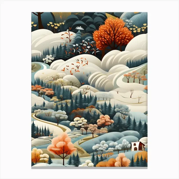 Beutiful Autumm Canvas Print by Gutyz Designs