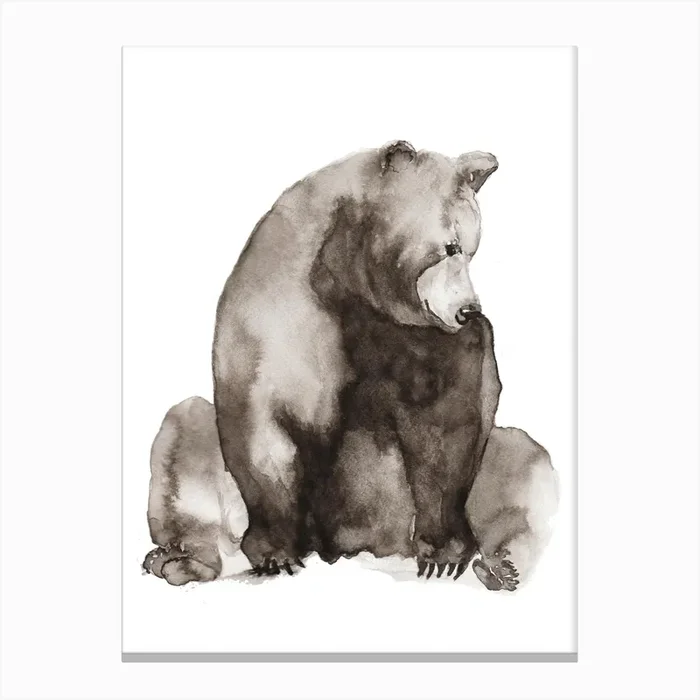 Björn Canvas Print by ANDA Design