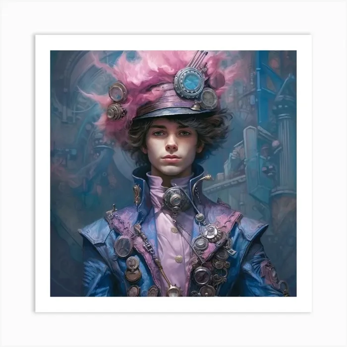 Blue Boy 1 Art Print by Merlin’s World